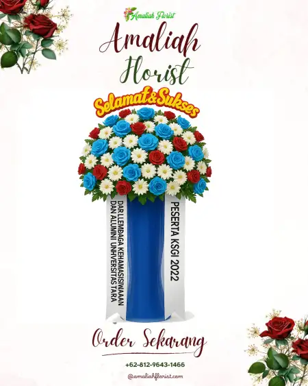 Standing Flowers Nampan